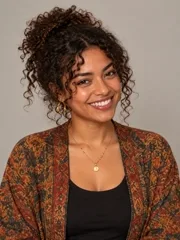 Individual reference portrait: Laughing close-up